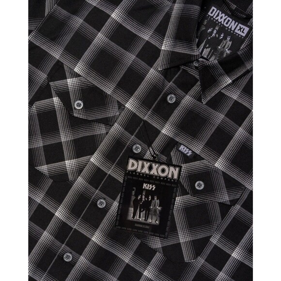 DIXXON Flannel KISS Dressed To Kill Tribute Collab Brand New In Hand - Picture 2 of 3